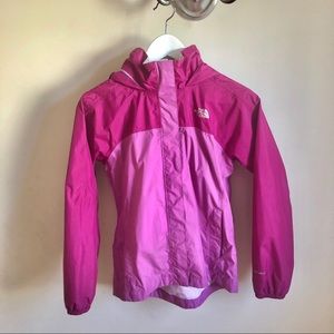North Face rain jacket (girls)